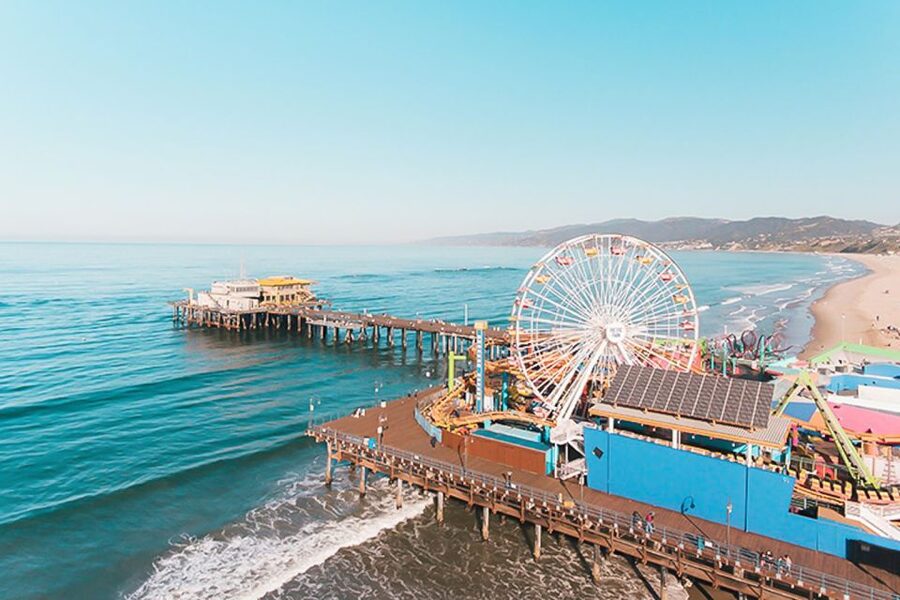 LA: Santa Monica & Venice Beach Bike Adventure - The first ride through Santa Monica