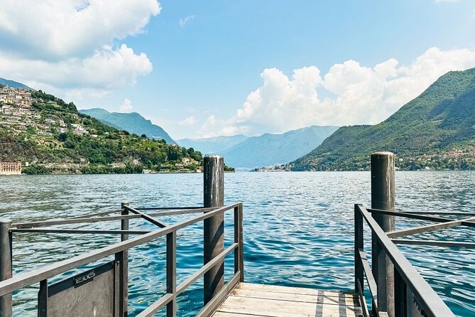 Lake Como: eBike City Tour Guided by an iPad and a Tour Leader - Riding beside the lake toward Cernobbio