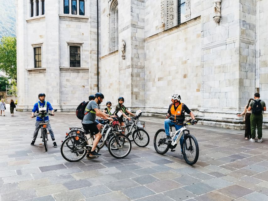 Lake Como: eBike Tour with Live Guide, eHelmet, and iPad - Villas, palaces, and the lakefront views