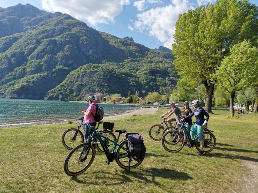 Lake Como to Lake Lugano: E-Bike Three Panoramic Lakes - Coffee, Gelato, and Timing