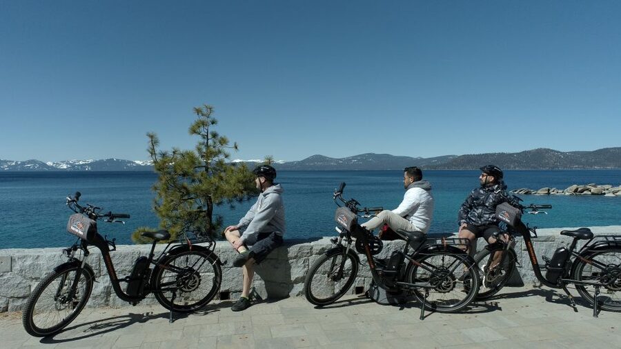 Lake Tahoe: East Shore Trail Self-Guided Electric Bike Tour - Following the East Shore Trail Beside Lake Tahoe