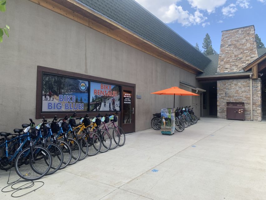 Lake Tahoe Lakeside Electric Bike Rental - East Shore Trail brings the best water views