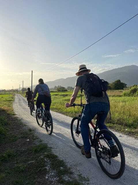 Langkawi: Countryside Bike Tour, Waterfall Swim & Dessert - Local sweets beside the river