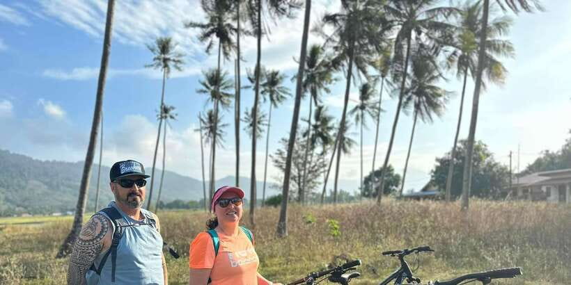 Langkawi Cycling Culture half day Tour - The hilltop lookout above Padang Matsirat