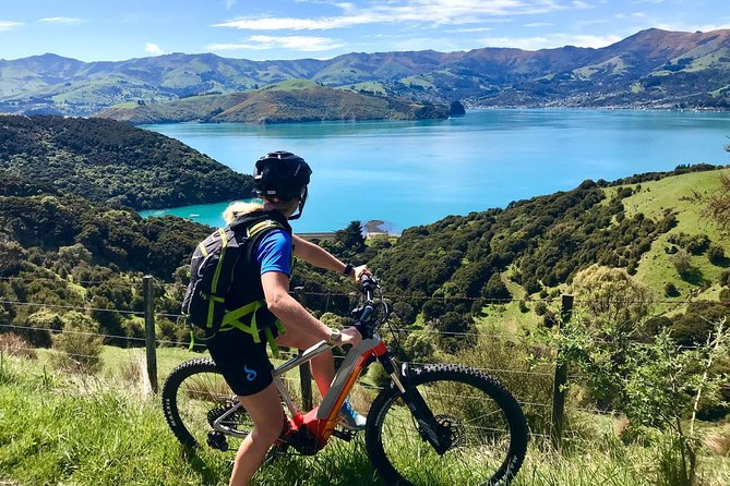 Lava Loop- Guided electric mountain bike tour in Akaroa - What $192 gets you
