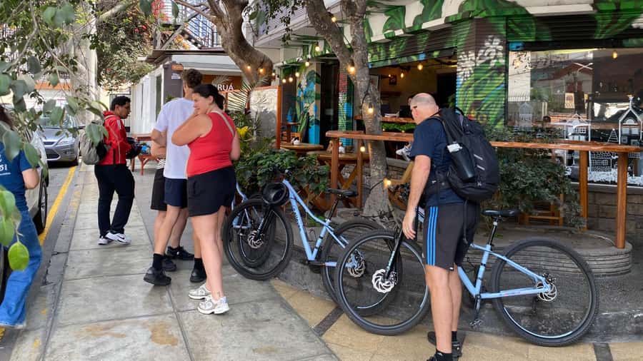 Lima: Sightseeing Bike Tour with Food and Drink Tastings - Barranco brings murals, music, and a different mood