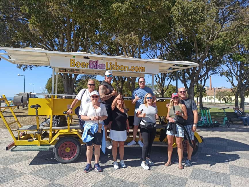 Lisbon: 1-Hour Beer, Sangria or Wine Bike Sightseeing Tour - What this Lisbon beer bike experience is really like