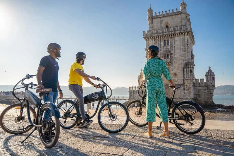 Lisbon: Electric Bike Tour by the River to Belém - The Alcântara docks and MAAT