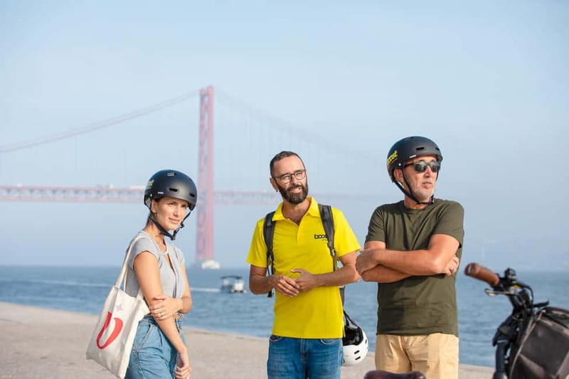 Lisbon: Electric Bike Tour by the River to Belém - Jerónimos Monastery from the outside
