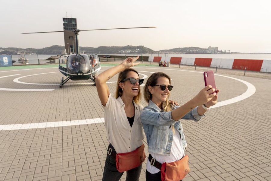 Lisbon: Guided Bike Tour, Helicopter Flight, and Boat Trip - Pedaling beside the Tagus toward Belém