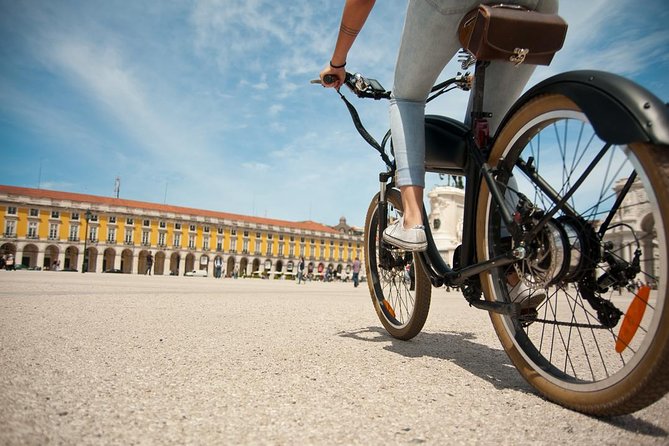 Lisbon Regular or Electric Bike Rental - Avenida da Liberdade, Rossio, and the downtown sights