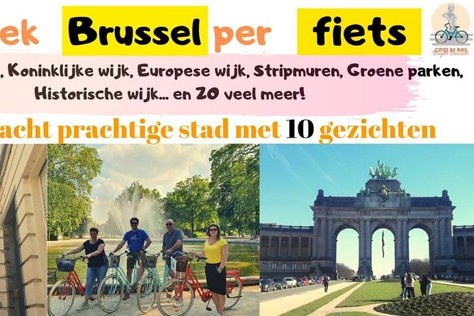 Lively Brussels Highlights Bike tour DUTCH - Matongé brings a sharper change of scene