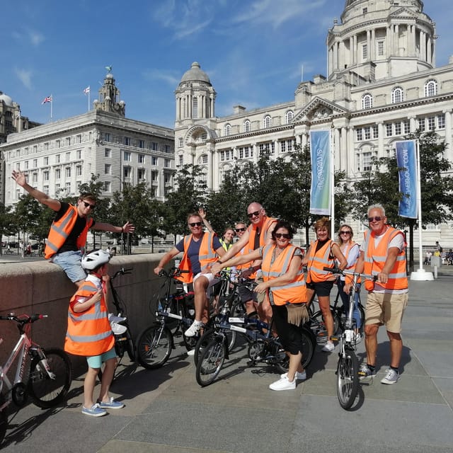 Liverpool: City Centre Highlights Tour on eBikes - Starting behind Black Lodge brewery