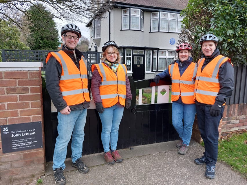 Liverpool: The Beatles Tour on Electric Pedal-Assist Ebikes - Paul McCartney’s home and St Peter’s Church