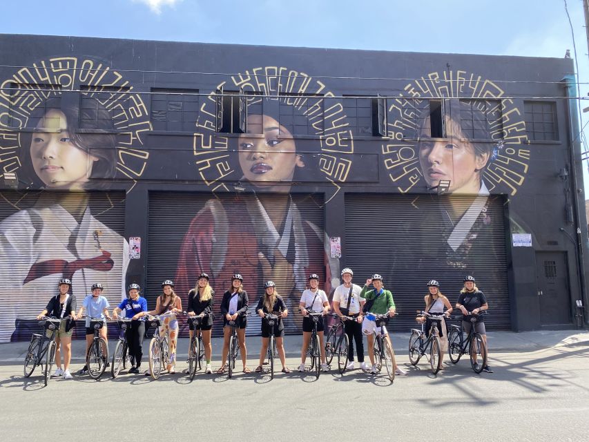 Los Angeles: Arts District Bike Tour & Urban Adventure - Crossing the Sixth Street Viaduct