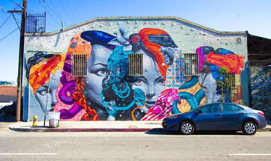 Los Angeles: Arts District Bike Tour & Urban Adventure - Meeting at Grand Central Market