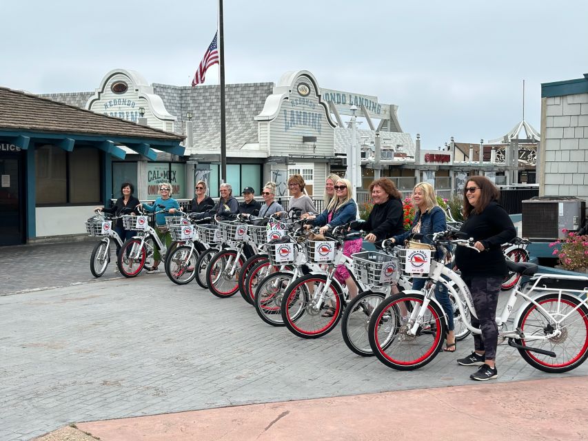 Los Angeles: Beach E-Bike Ride Redondo Beach to Santa Monica - Manhattan Beach adds a pier and aquarium stop