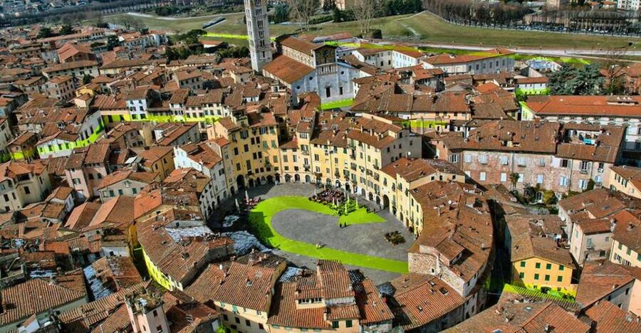 Lucca: Self-Guided Tour by Bike - Starting at Piazzale B. Ricasoli
