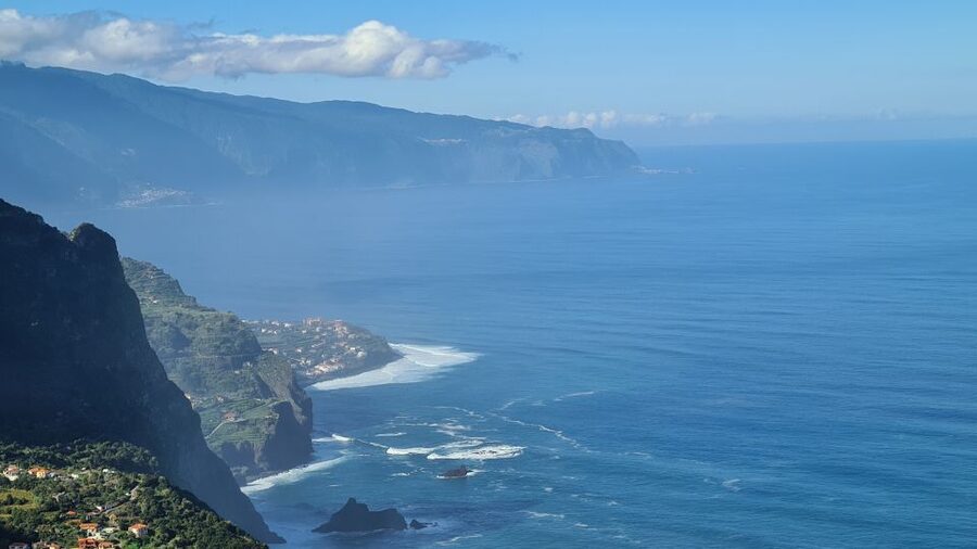 Madeira: Guided E-bike Tour of the North Coast - The return through Ponta Delgada