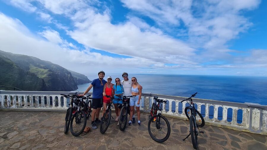 Madeira West coast: Guided Sightseeing E-Bike Tour - Prazeres begins with forest roads and breathing room