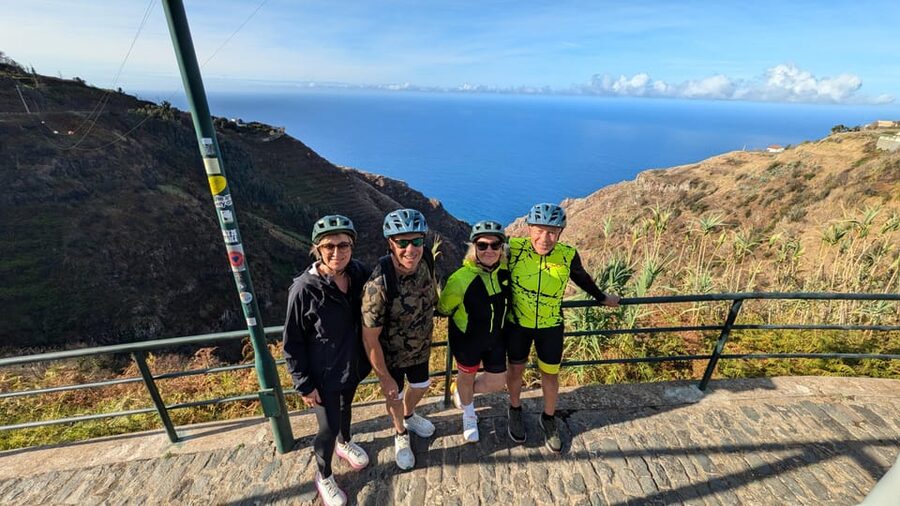 Madeira West coast: Guided Sightseeing E-Bike Tour - Lombada dos Marinheiros shows the old Madeira