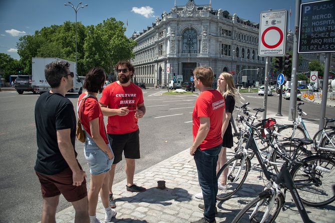Madrid: 3 hour Guided Highlights Bike Tour with Optional Tapas - Puerta del Sol closes the city loop