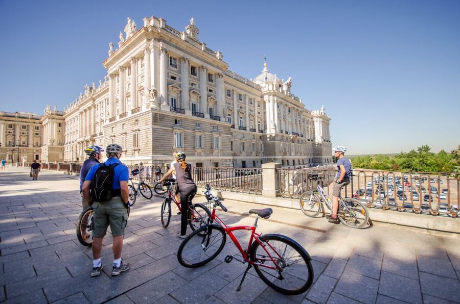 Madrid City Guided Bike/E-Bike Tour for Small Groups - Royal Palace, Almudena Cathedral, and Plaza de la Villa