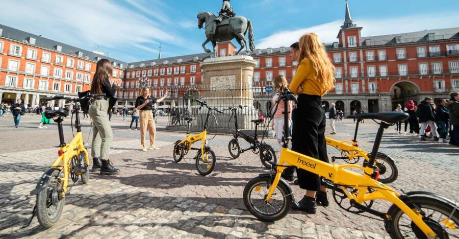 Madrid: Highlights & Parks with Electric Bike Private Tour - Plaza Mayor, Mercado de San Miguel, and the old center