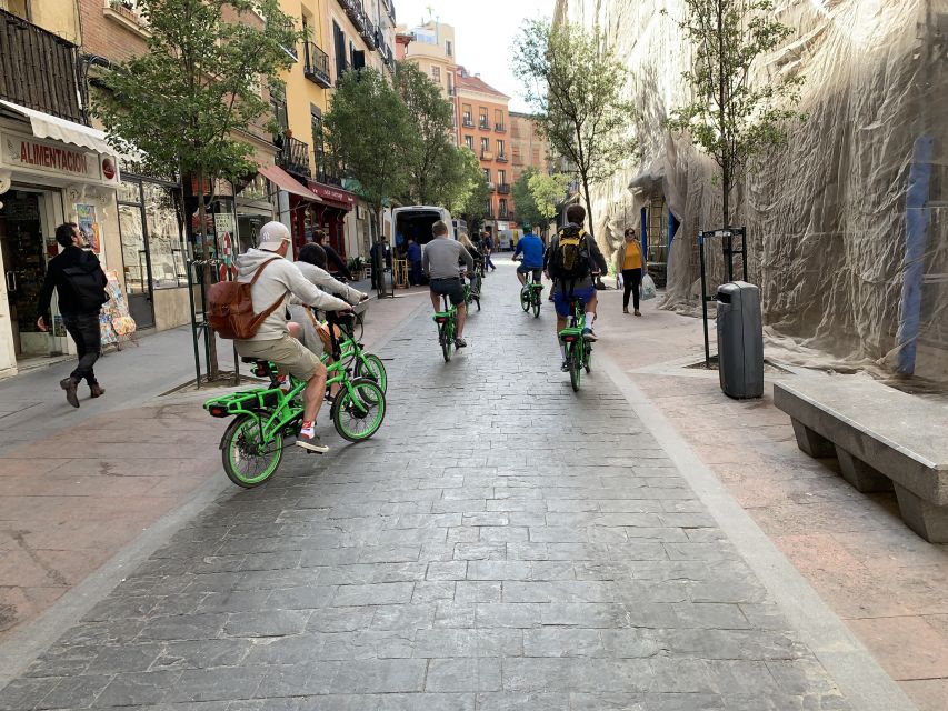 Madrid: Literary Quarter & Retiro Park Electric Bike Tour - Key points at a glance