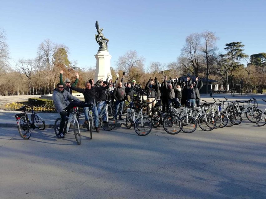 Madrid: Retiro Park and Literary Quarter by Bike - Key points to know before you book