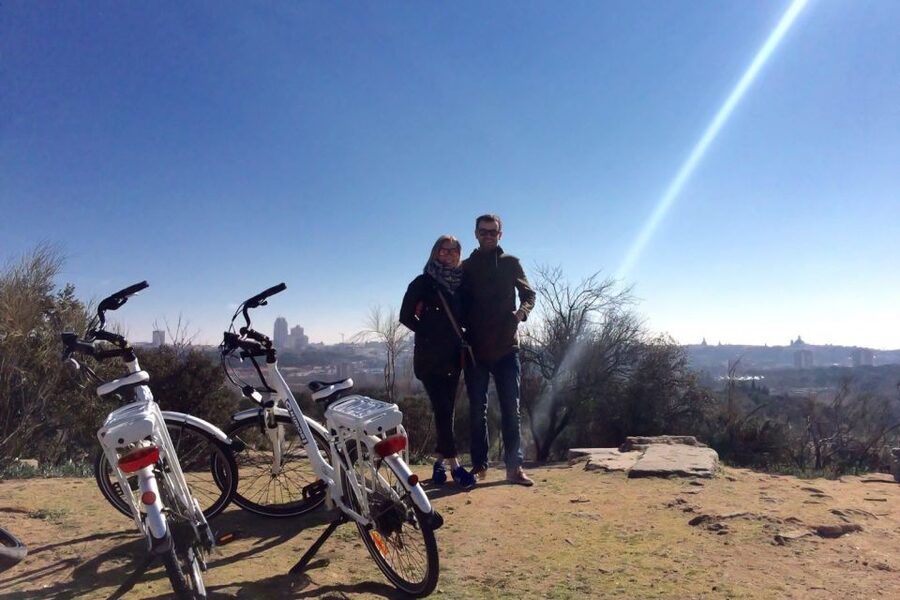 Madrid’s River Side & Casa de Campo Electric Bike Tour - Crossing the Manzanares River