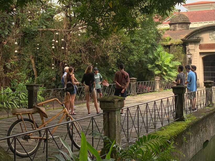 Manila: Guided Sunset Bamboo Bike Tour in Intramuros - Starting at Plaza San Luis with a bamboo bike