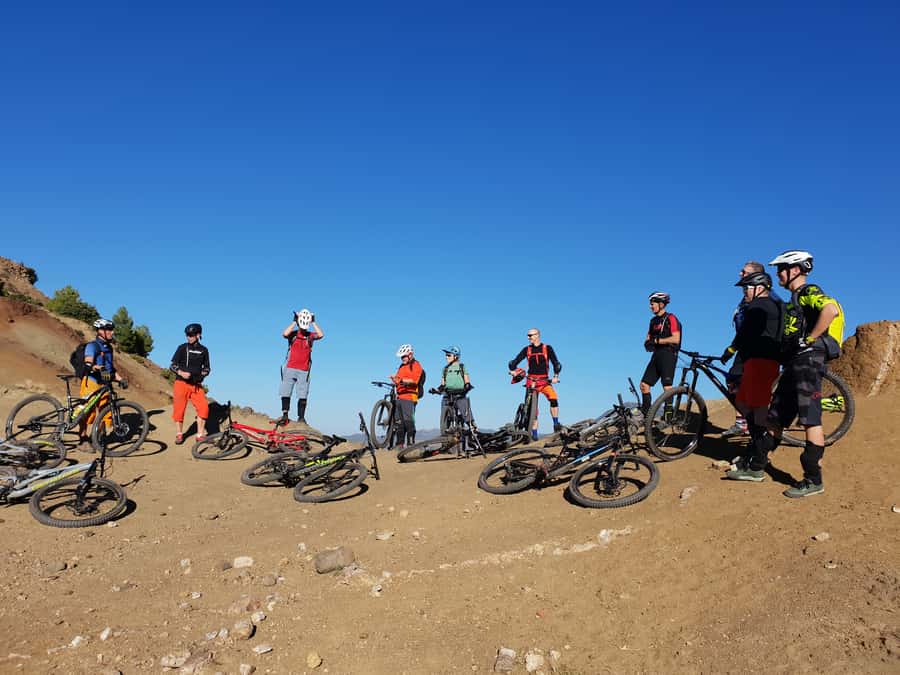 Marrakesh: Toubkal National Park Mountain Bike Trip w/Lunch - The 2,300-meter pass and mint tea stop