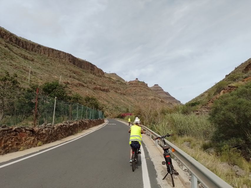 Maspalomas: Southern Coast E-Bike Tour Option Tapas Tasting - Banana plantations and the working side of the coast