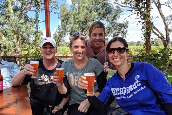McLaren Vale Wine Tour by Bike - McLaren Vale arrives by bicycle, not bus