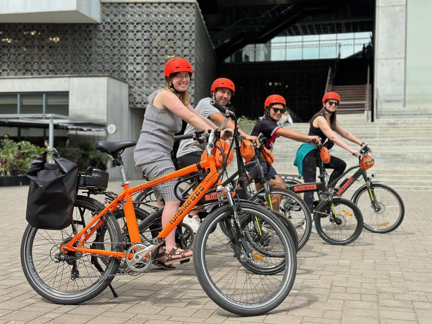 Medellín: History & Local Life Essentials Tour on an E-Bike - Parque de las Luces and the city’s public spaces