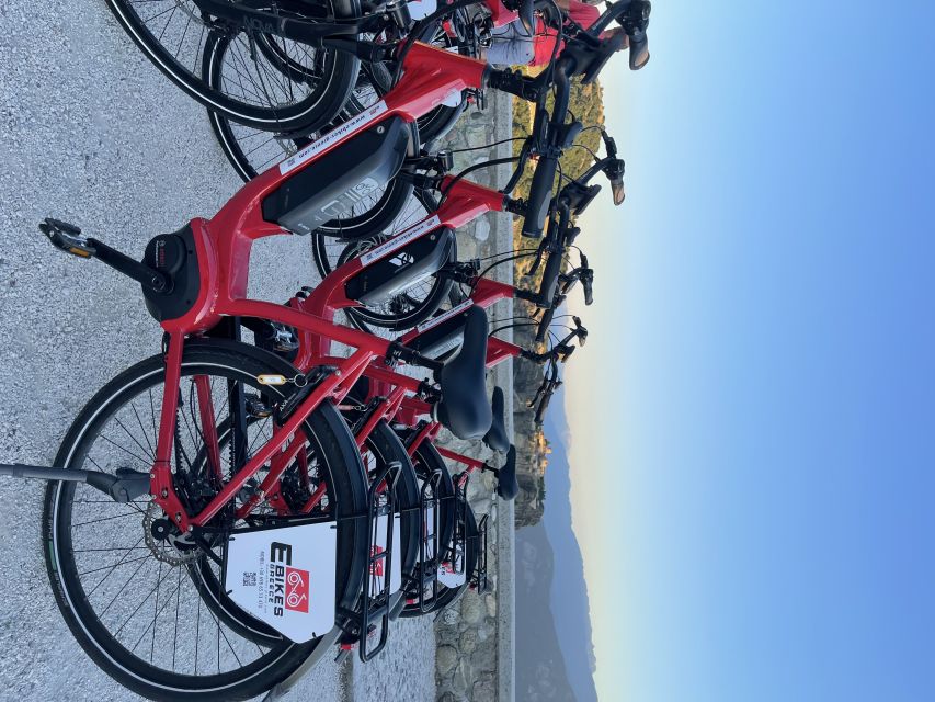 Meteora: E-Bike Epic Sunset Tour With Local Guide & Drink - Kastraki and the first great views