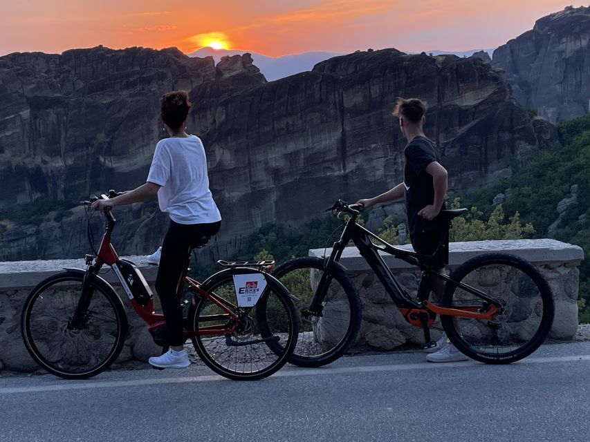 Meteora: E-Bike Epic Sunset Tour With Local Guide & Drink - Meeting at Trikalon 21 in Kalabaka