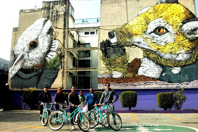 Mexico City; ART NACO : Murals & Street Art Bike Tour - Colonia Guerrero, Lagunilla, and the less polished city
