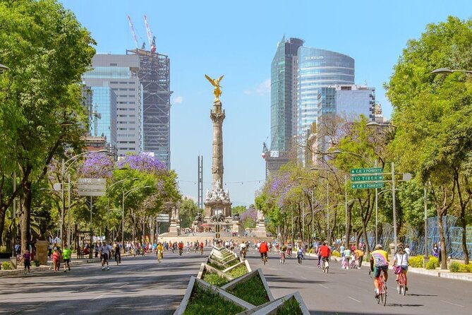 Mexico City Highlights E-Bike Tour With Foodie Stops - Starting at Laila Hotel Mexico City Reforma
