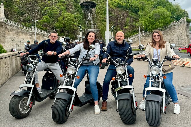 Monster Bike Sightseeing Tour – City Budapest on Electric Rollers - Fisherman’s Bastion and the best photo break