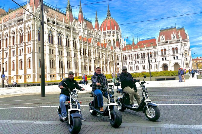 Monster Bike Sightseeing Tour – City Budapest on Electric Rollers - Starting at Galamb u. 3 in central Budapest