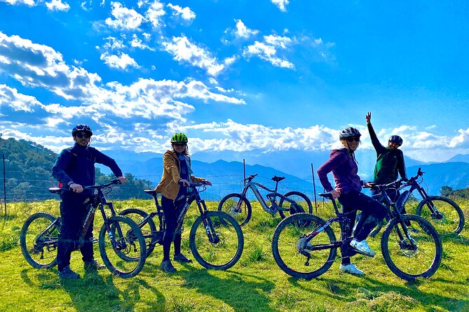 Mountain bike tour of the Madonie from Cefalù - Climbing toward Serra Daino