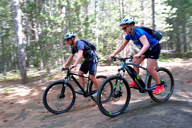 Mountain Biking Etna by MTB or E-Bike - Riding from Piano Vetore into Etna’s volcanic country