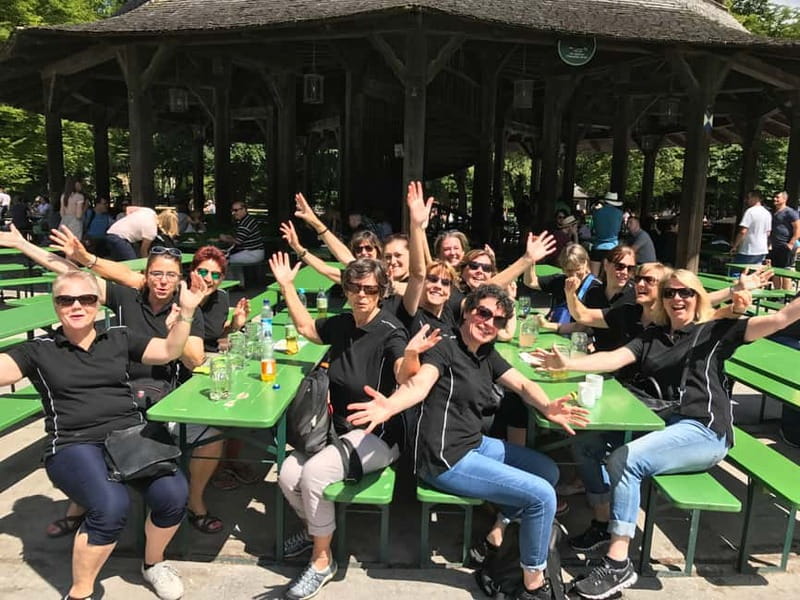 Munich by Bike: Half-Day Tour with Local Guide - A pause at the Chinese Tower beer garden
