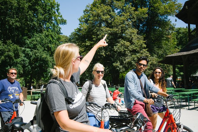 Munich City Bike Tour + Beer Garden Lunch Stop - Odeonsplatz, the Angel of Peace, and the Maximilianeum