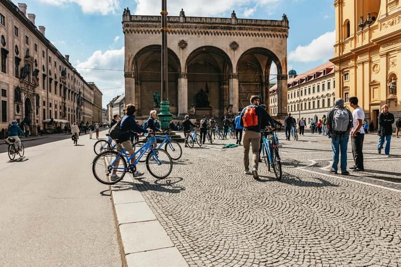 Munich: Guided City Tour by Bike with Beer Garden Stop - The final ride through Munich