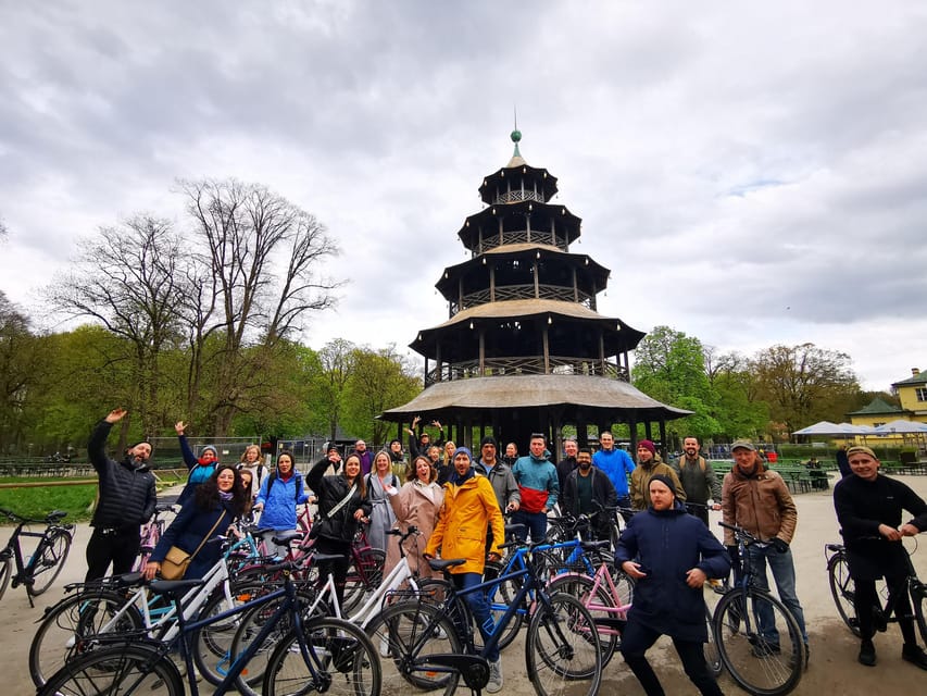 Munich: Mini Classic Bike Tour with Beer Garden Stop at 4 PM - Hofgarten and the Residenz: royal Munich in short visits