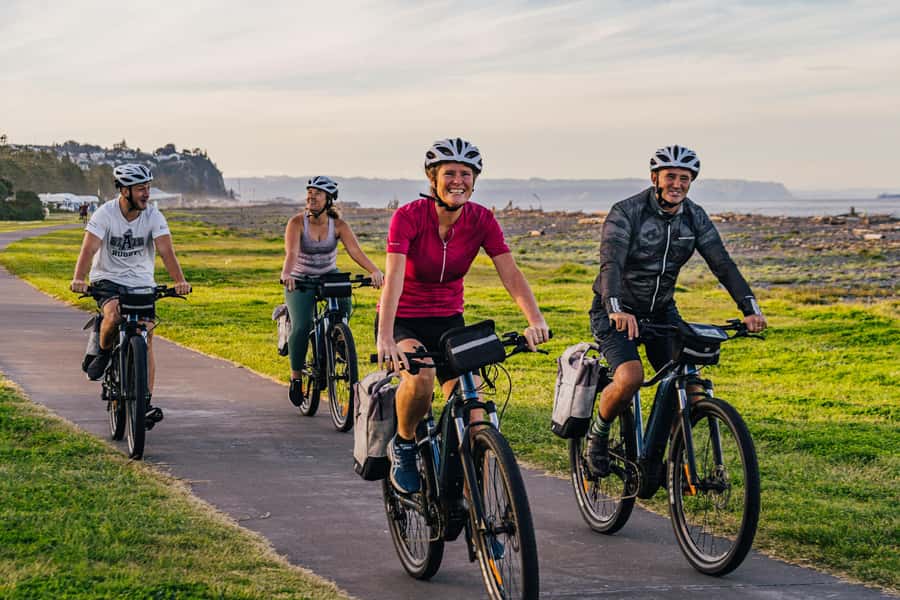 Napier: Cruise Self-Guided Cycle Ride to Winery - Half Day - Choosing between the 40-kilometer loop and 50-kilometer coast