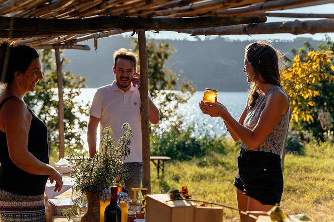 Naples Scenic E-Bike Ride to a Local Vineyard with Meal - Lake Averno and the family vineyard